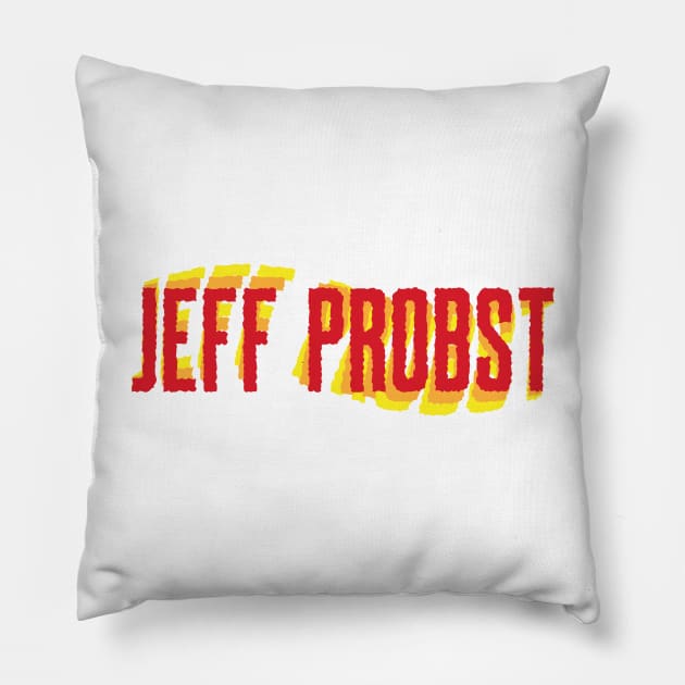 Jeff Probst Pillow by Sthickers