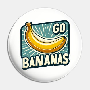 Go Bananas: Zesty Peel Party Pin