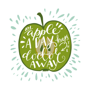 an apple a day T-Shirt