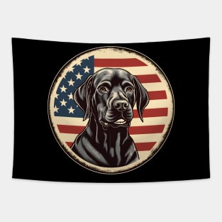 Patriotic Pointer Tapestry