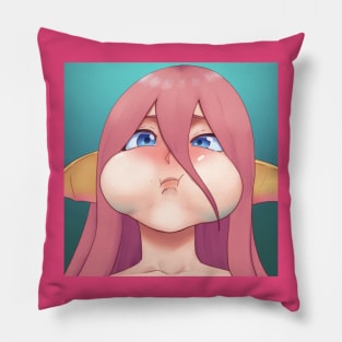 A mouthful of mero Pillow