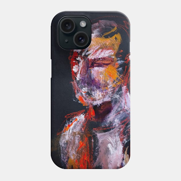 Portrait No. 3, 040-22 Phone Case by Sylke Gande