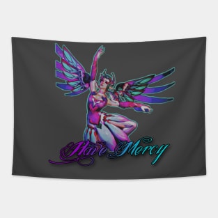 Sugarplum Fairy Mercy Overwatch Tapestry