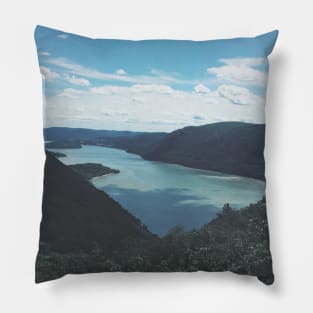 Amazing Hudson River View Pillow