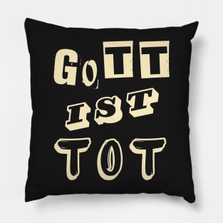 Gott ist tot Pillow