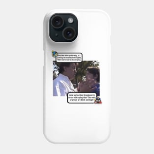 MRKE Pop Up "The Walls of Prison..." Phone Case