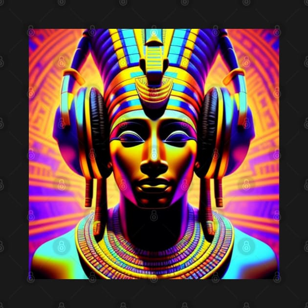 Ancient Egyptian Psychedelic Afrofuturism Music by musicgeniusart