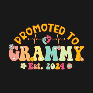 Promoted To Grammy 2024 First Time New Grammy Pregnancy T-Shirt