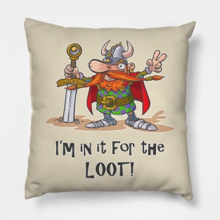 Dwarf Loot Pillow