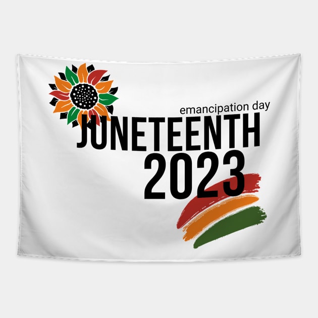 Juneteenth 2023 emancipation day Tapestry by Artisan