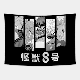 Young Heroes Kaiju No 8 Tapestry