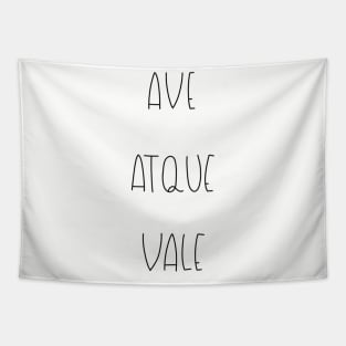 AVE ATQUE VALE - HAIL AND FAIRWELL Tapestry