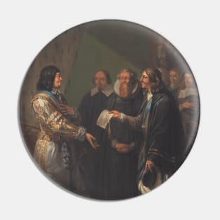 Absolute Monarchy Assigned to Frederik III in 1660 by Nicolai Abildgaard Pin