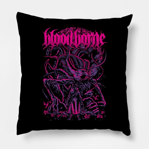 MOON BEAST Pillow by arace