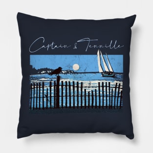 Captain & Tennille -- 70s Retro Design Pillow