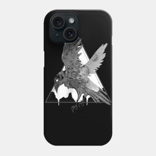 Black crow Phone Case