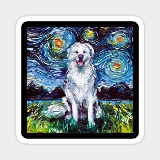 Great Pyrenees Night Magnet