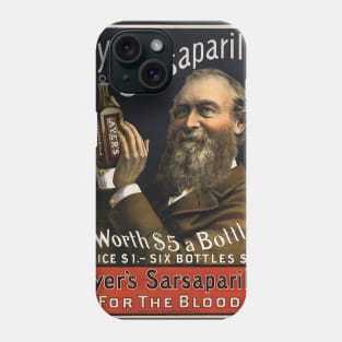 Vintage Ayer's Sarsaparilla Phone Case