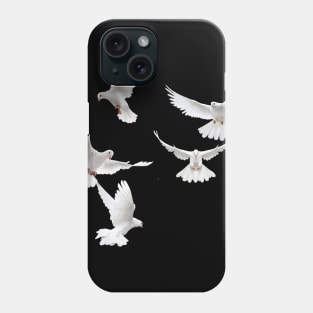 Bird white dove Phone Case