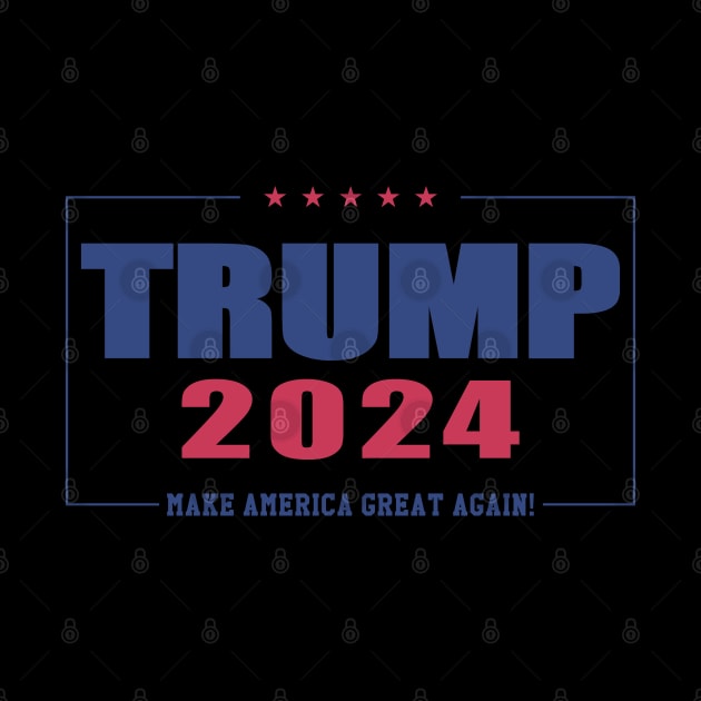 Trump 2024 Make America Great Again by Nolinomeg