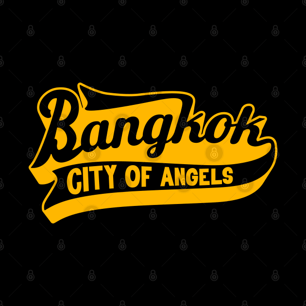 Stylish Bangkok Lettering by Boogosh