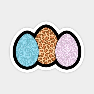 Easter Egg Squad Leopard Magnet