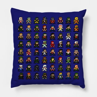 GI Joe 64 8bit Pixel Sprites Pillow