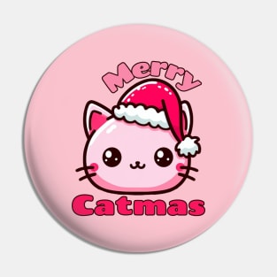 Catmas Cat mom Pin