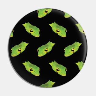 Big-eye Whip Snake Pattern Pin