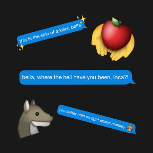 Twilight Text and Emoji Set T-Shirt