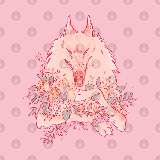 Werewolf bouquet by EricaFeldArt