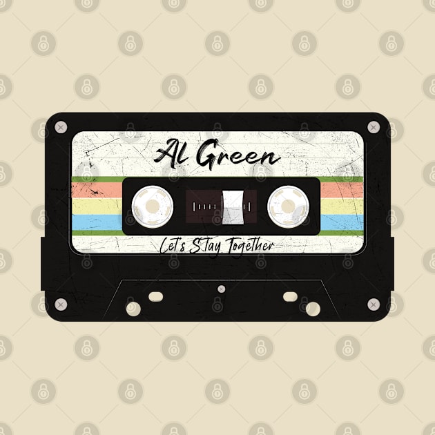 Al Green - Let Stay Together / Retro Casette Tape 70's Style by daddymoney