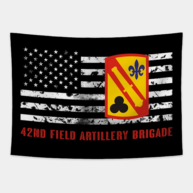 42nd Field Artillery Brigade Tapestry by Jared S Davies