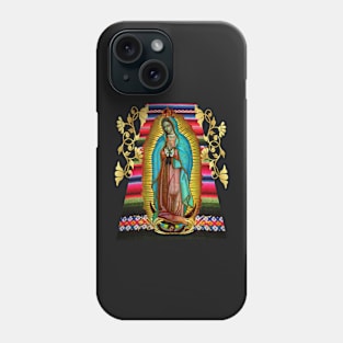 Our Lady of Guadalupe Virgin Mary Virgen Maria Mexico 106 Phone Case