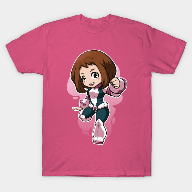 Ochako Uraraka Chibi Ochako Uraraka T Shirt Teepublic