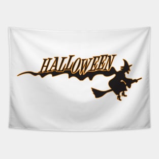 Witch Halloween Tapestry