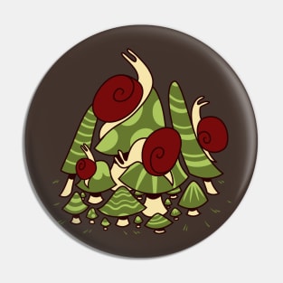 Friends on the Forest Floor Pin