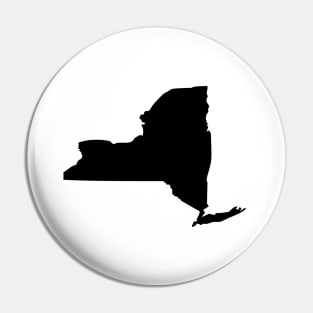 New York Black Pin