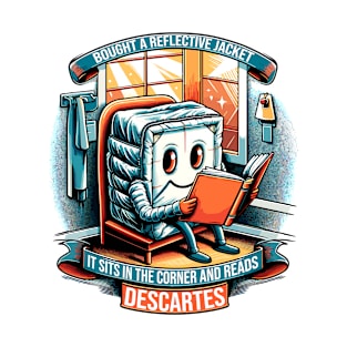 Pondering Threads: The Philosophical Jacket's Quest T-Shirt