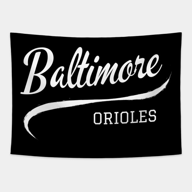 Orioles Vintage Tapestry by CityTeeDesigns