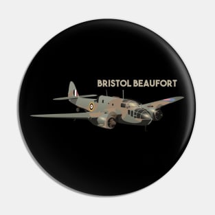 Bristol Beaufort British WW2 Airplane Pin