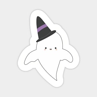 Cute happy ghost Magnet