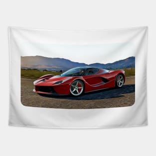 FXX Cartoon Drawing Action Print Tapestry