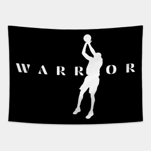 Basketball Champion Warrior Tapestry