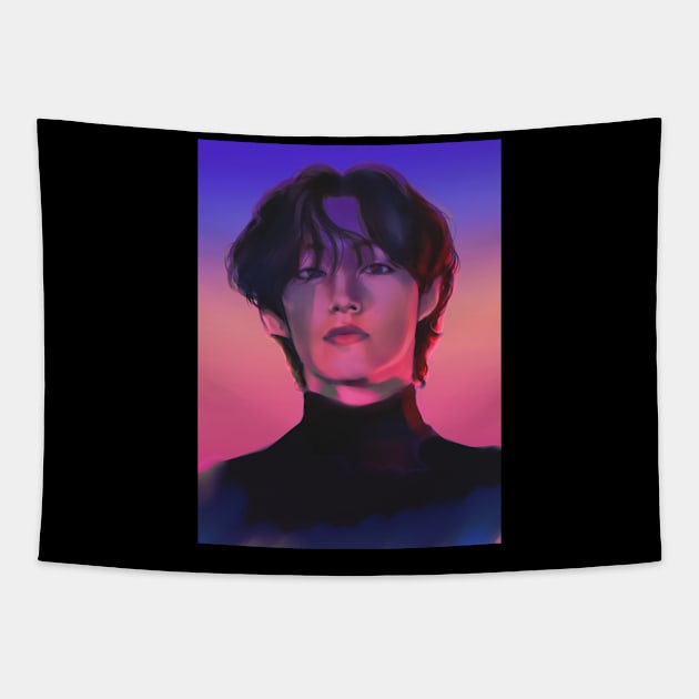 taehyung Tapestry by sbmranger