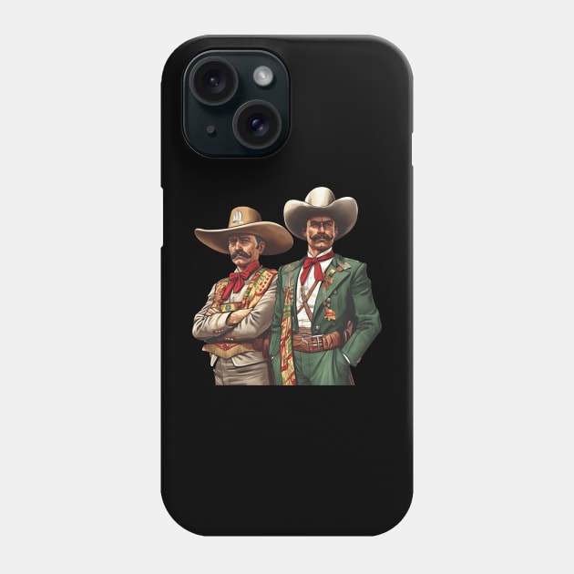 a Mexican revolutionary Phone Case by Yoko Momoka