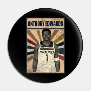 Minnesota Timberwolves Anthony Edwards Pin