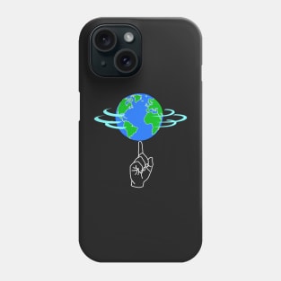 Spinning Earth Phone Case