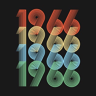 Vintage 1966 Birthday T-Shirt