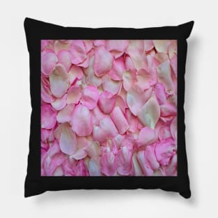 Pink Rose Petal Custom Floral Design Gifts Pillow